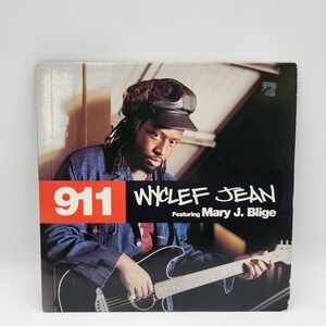 Wyclef Jean – 911 (Single) 12" Vinyl PROMO COPY – Rare Hip-Hop/R&B